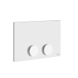 HI-FI Compact External parts for one-function thermostatic mixer, with GESSI ON-OFF buttons