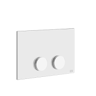 HI-FI Compact External parts for one-function thermostatic mixer, with GESSI ON-OFF buttons