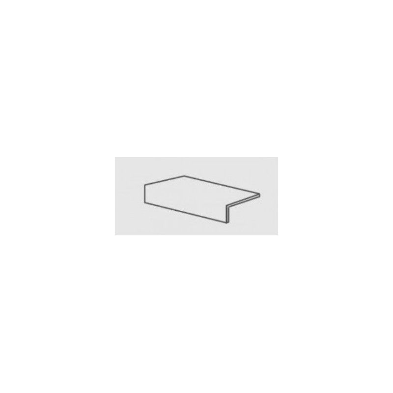 PIETRA DI BASALTO ACTIVE  basalto bianco gradino elle jolly active 60X30 - Iris Ceramica IAS867918 IRIS CERAMICA - 1