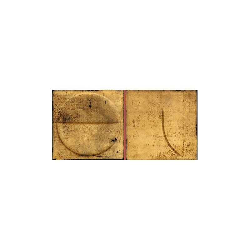BOTTEGA D ARTE  motivi oro satin ebano 15X15 - Iris Ceramica 511042 IRIS CERAMICA - 1