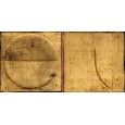 BOTTEGA D ARTE  motivi oro satin ebano 15X15 - Iris Ceramica 511042 IRIS CERAMICA - 1