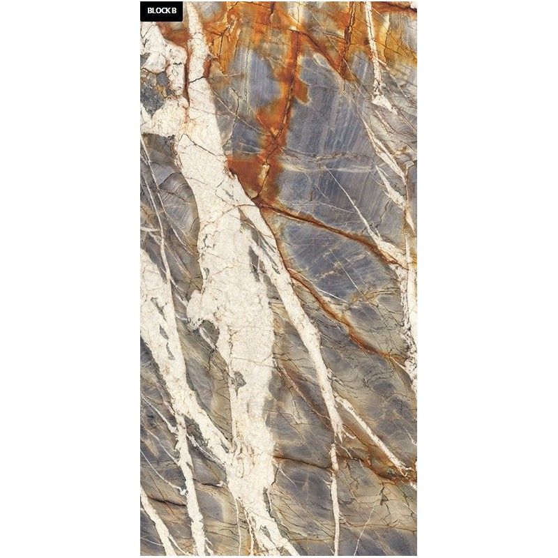 MARMI MAXFINE  blue tempest block b poliert sq. 300X150 - Iris Ceramica L315607MF6B MAXFINE by IRIS - 1
