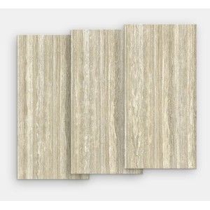TRAVERTINO MAXFINE  travertino brillant sq. 75X75 - Iris Ceramica L75288MF6 MAXFINE by IRIS - 1