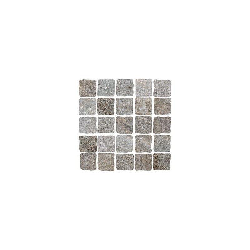 QUARZITI WATERFALL 02  NATURALE MOSAICO RUDD  30X30 - MIRAGE BCN9 MIRAGE - 1