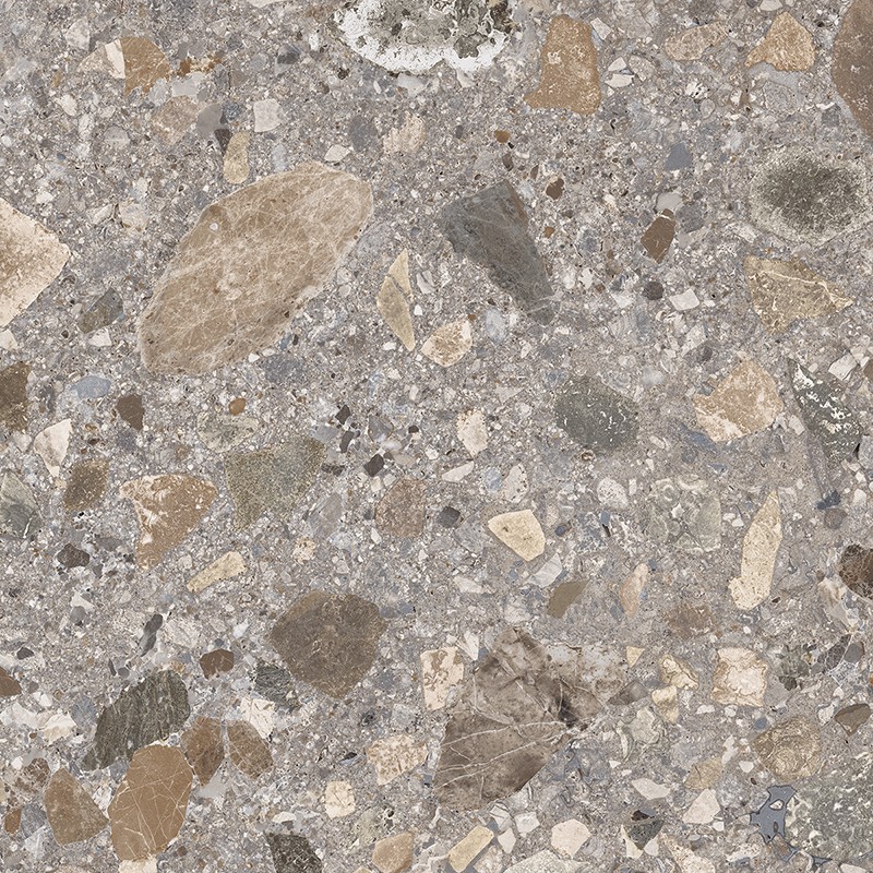 NORR GRIGIO SCURO MULTICOLOR NATURAL 09 SQ 80 80X80X9 - MIRAGE BIM3 MIRAGE - 1