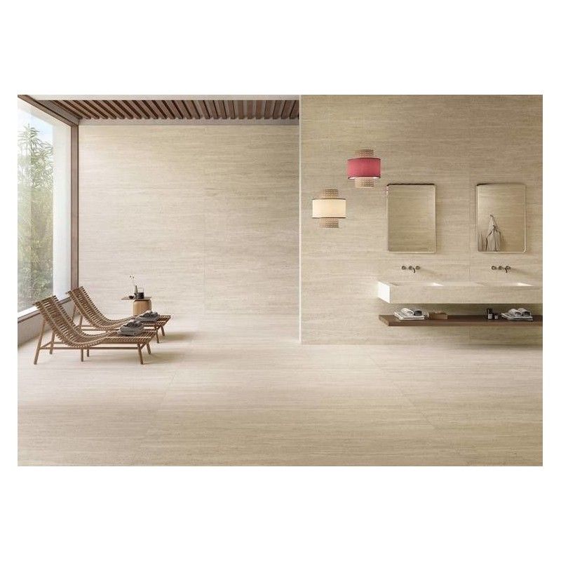 OMNIA TIVOLI IVORY 60X120 BRUSHED RECTIFIED 20 MM  - CERAMICHE KEOPE  GKW7 CERAMICHE  KEOPE  - 1