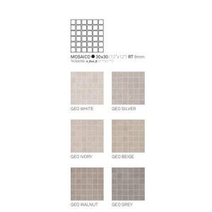 GEO WHITE MOSAIQUE T5     30X30 ASS - CERAMICHE KEOPE  HJM1 CERAMICHE  KEOPE  - 1