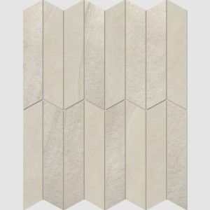 SUBLIME GREY PLISSE' MOSAIQUE MIX RECTIFIEE  28X36 - REFIN  OU17 REFIN - 1