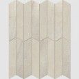SUBLIME GREY PLISSE' MOSAICO MIX RETTIFICATO  28X36 - REFIN  OU17 REFIN - 1