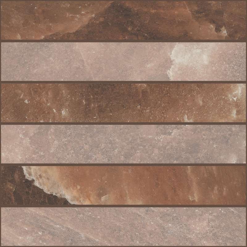 ROCK SALT HAWAIIAN RED MOSAIC 3D NATURAL 30X30 - Cerim 766740 FLORIM CONTEMPORARY DESIGN - 1