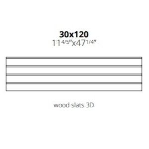 WOODSLATE LIFE DUNE WOOD SLATS 3D 30X120 - Cerim 776742 FLORIM CONTEMPORARY DESIGN - 1