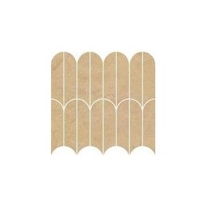 ALLMARBLE CREMA MARFIL 29,8X29,8cm MOSAIQUE VENTAGLIO LUX - MARAZZI MEZP MARAZZI  - 1