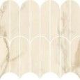 ALLMARBLE CALACATTA VENA VECCHIA 29,8X29,8cm MOSAICO VENTAGLIO LUX - MARAZZI MEZG