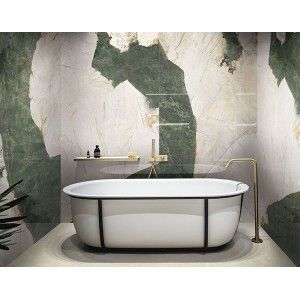 HERITAGE LUXE AQUA GLOSSY 6MM 120X280 RECTIFIE  - REX CERAMICHE  774702 FLORIM LUXURY DESIGN - 1