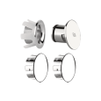 HI-FI Compact External parts for one-function thermostatic mixer, with GESSI ON-OFF buttons
