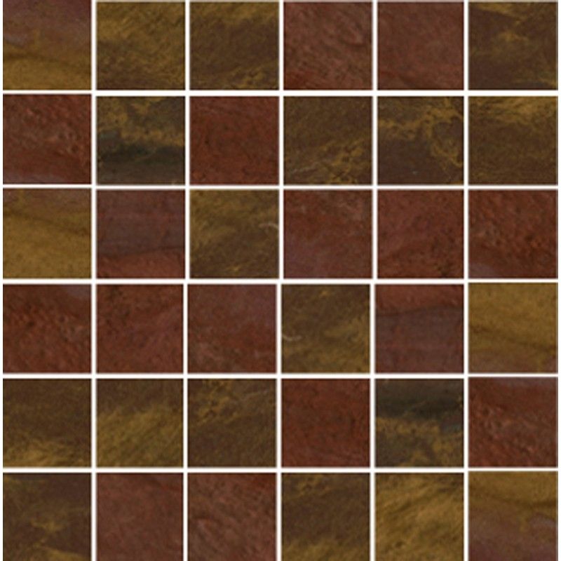AQUARELA RED NATURAL MOSAIK 5X5 29,75X29,75/ - Apavisa APAVISA - 1