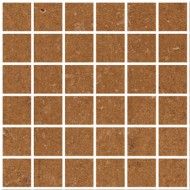 FIRE ROSSO NATURAL MOSAIK 5X5 29,75X29,75/ - Apavisa APAVISA - 1