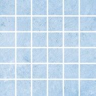 NORTH BLUE SPATULATED MOSAIC 5X5 29,75X29,75/ - Apavisa APAVISA - 1