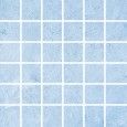 NORTH BLUE SPATULATED MOSAIC 5X5 29,75X29,75/ - Apavisa APAVISA - 1