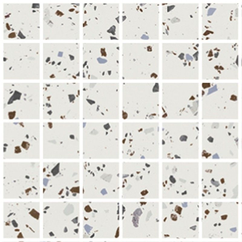 SOUTH WHITE NATURAL MOSAIQUE 5X5 29,75X29,75/ - Apavisa APAVISA - 1