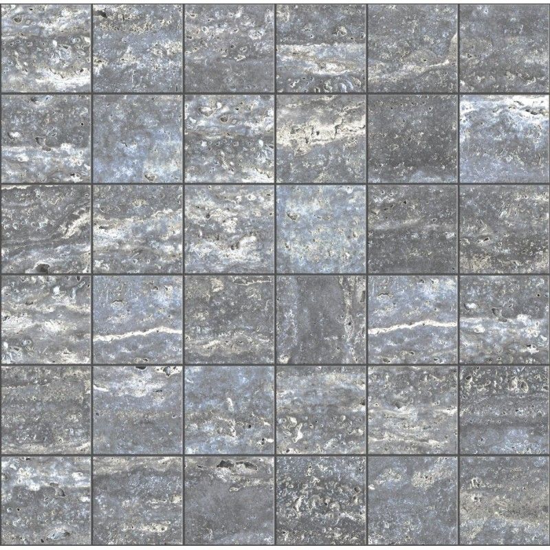 TRAVERTINO BLUE NATURAL MOSAIK 5X5 29,75X29,75 - Apavisa APAVISA - 1