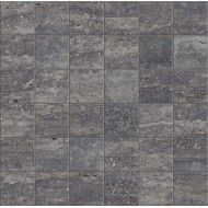 TRAVERTINO TITANIUM NATURAL MOSAIC 5X5 29,75X29,75 - Apavisa APAVISA - 1