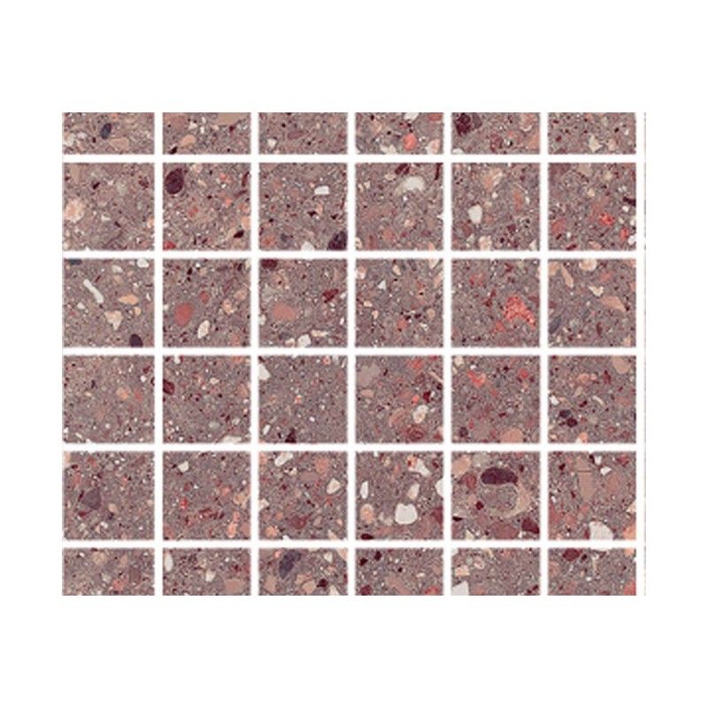 WIND RED NATURAL MOSAIC 5X5 29,75X29,75/ - Apavisa APAVISA - 1