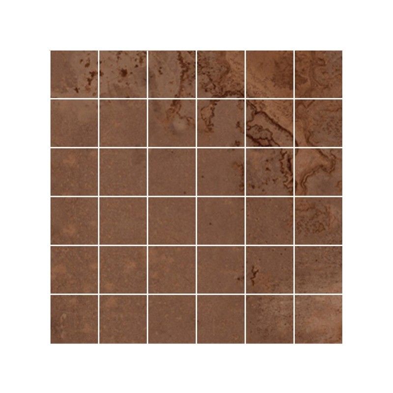 ZINC COPPER NATURAL MOSAIC 5X5 29,75X29,75 - Apavisa APAVISA - 1