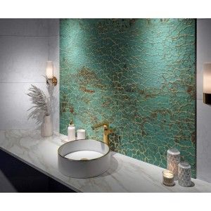 ZINC GREEN GOLD CRACK 44,63X119,30 - Apavisa APAVISA - 1