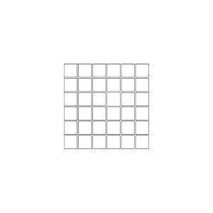 AESTHETICA MOSAIQUE 5X5 30X30cm  WILDE 6MM NATUREL RECTIFIEE - Ava Ceramica 079146 AVA CERAMICA - 1