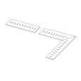 SKYLINE GRIGLIA 20X100 ANTRACITE 20 MM RECTIFIED R11 ANTISLIP   R11 ANTISLIP    -  Ava Ceramica 082664 AVA CERAMICA - 1