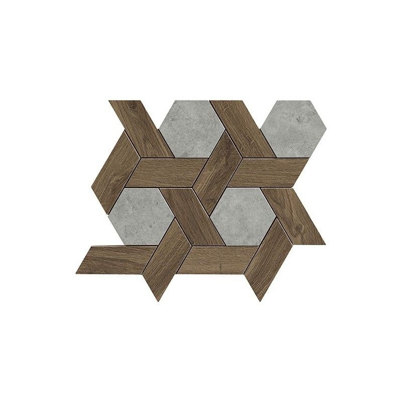 IL CERRETO 30X26 DECORO AMARONE BROWN - LA FABBRICA MOSCP03 LA FABBRICA - 1