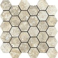 IMPERIAL 28X29 ESAGONA (5X5) NAVONA NATURAL  REKTIFIZIERT  - LA FABBRICA 155323 LA FABBRICA - 1
