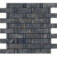 ARTILE 30X30 BRICK BLACK GOLD NATURAL  RECTIFIED  - LA FABBRICA 156311 LA FABBRICA - 1