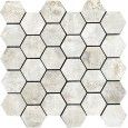 ARTILE 28X29 ESAGONA  5X5  IVORY NATURALE  RETTIFICATO  - LA FABBRICA 156333 LA FABBRICA - 1