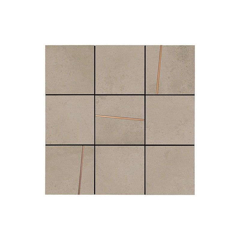 HURBAN HRBN BEIGE QUADROTTO INTARSIO NATURALE RETTIFICATO - LA FABBRICA 177322 LA FABBRICA - 1