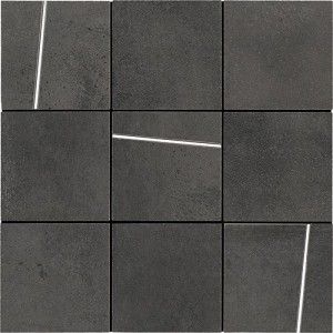 HURBAN HRBN GRAPHITE QUADROTTO INTARSIO NATUREL RECTIFIE - LA FABBRICA 177324 LA FABBRICA - 1