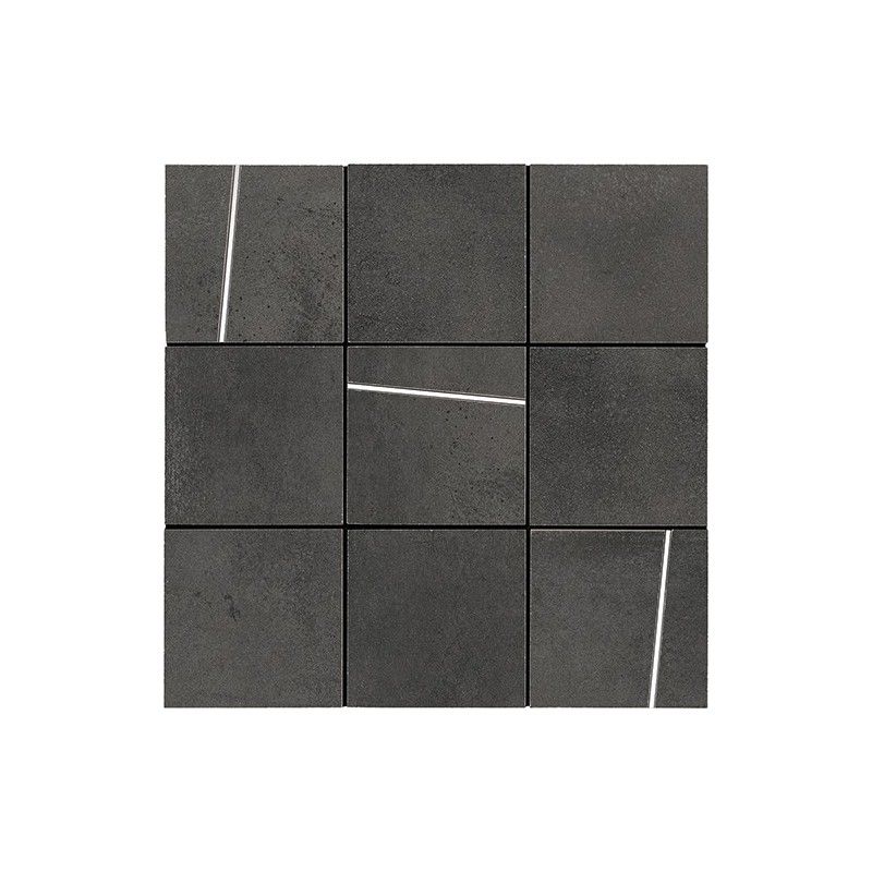 HURBAN HRBN GRAPHITE QUADROTTO INTARSIO NATURALE RETTIFICATO - LA FABBRICA 177324 LA FABBRICA - 1