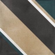SMALL SMLL TREND DIAGONAL BLACK 10x10 - LA FABBRICA 180233 LA FABBRICA - 1