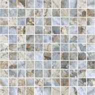 GEMSTONE 30x30  MOSAIC  GEMSTONE OCEAN NATURAL  RECTIFIED  - LA FABBRICA 179121 LA FABBRICA - 1