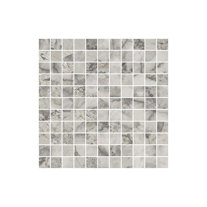 GEMSTONE 30x30  MOSAIC  GEMSTONE GREY  NATURAL  RECTIFIED  - LA FABBRICA 179125 LA FABBRICA - 1