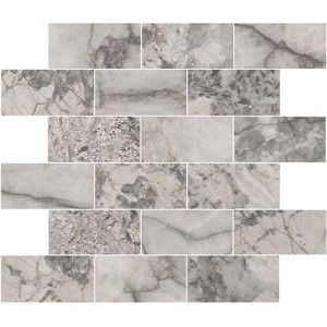 GEMSTONE 30x30  BRICK  GEMSTONE GREY  NATUREL  RECTIFIE  - LA FABBRICA 179135 LA FABBRICA - 1