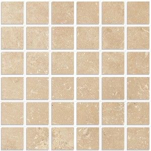 CHIANCA 30x30  MOSAIQUE CARPARO NATUREL RECTIFIE - LA FABBRICA 184403 LA FABBRICA - 1