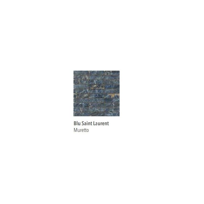 CHARM EXPERIENCE BLU SAINT LAURENT BRICK LAPPED 6MM 30X30 - ITALGRANITI CH06MBL ITALGRANITI GROUP - 1