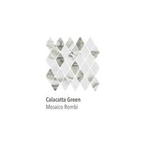 CHARM EXPERIENCE CALACATTA GREEN MOSAIQUE ROMBI LAPPE 31X33,5 - ITALGRANITI CH02MRBL ITALGRANITI GROUP - 1