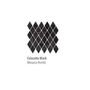 CHARM EXPERIENCE CALACATTA BLACK MOSAIQUE ROMBI LAPPE 31X33,5 - ITALGRANITI CH03MRBL ITALGRANITI GROUP - 1