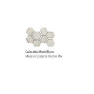 LUX EXPERIENCE CALACATTA MONT BLANC MOSAIC EASAGONO DECORATION MIX 20X34 - ITALGRANITI MW05MEDM ITALGRANITI GROUP - 1