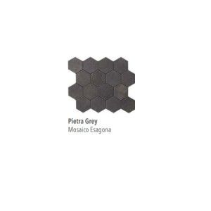 LUX EXPERIENCE PIETRA GREY MOSAIQUE ESAGONA FADE 26X30 - ITALGRANITI MW02MESFA ITALGRANITI GROUP - 1