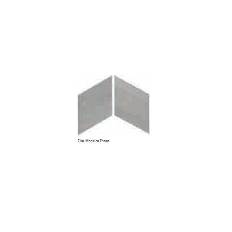 METALINE ZINC MOSAIC THORN 29X34 - ITALGRANITI ML04MN ITALGRANITI GROUP - 1
