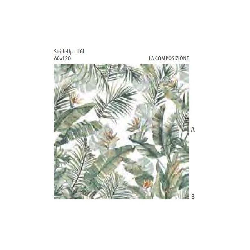 NUANCES BOTANICA VERDE DEKOR 120X60 - ITALGRANITI NU00DB1 ITALGRANITI GROUP - 1